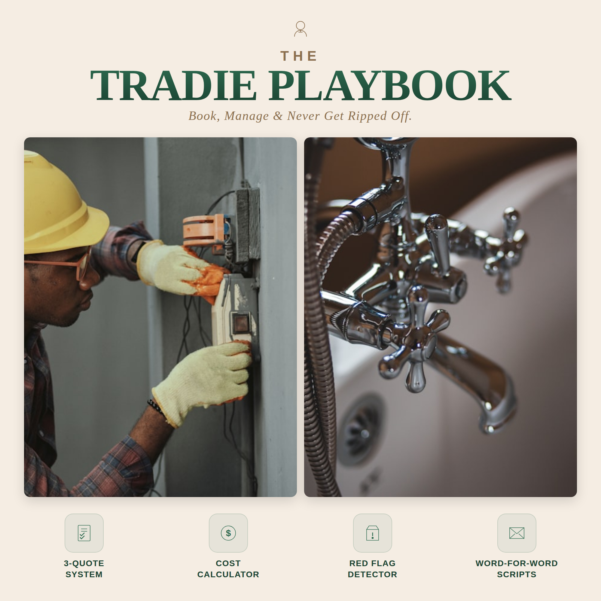 How To Deal With Tradies Playbook