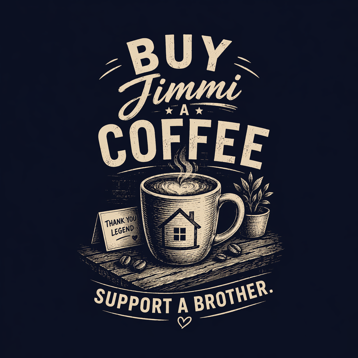 Buy Jimmi A Coffee (Support A Brother)